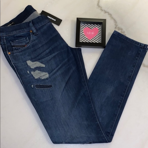 🔥Diésel Grupee Súper Slim Skinny Low Waist - Picture 5 of 8